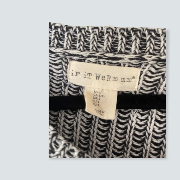 L zippered cableknit sweater - Picture 2 of 5